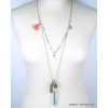 collier 0116218 bleu turquoise collier 0116218 bleu turquoise