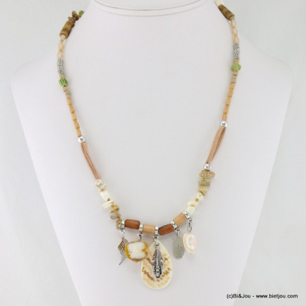 collier naturel/beige