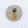 broche vintage ananas tissu 0518519