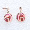 boucles d'oreilles géométrique abstrait métal coloré femme 0319019 boucles d'oreilles géométrique abstrait métal coloré femme 0319019