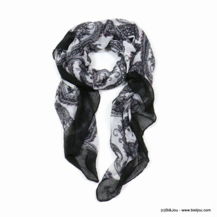 foulard imprimé cachemire 0719505