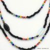collier gypsy multi-niveaux pierre naturelle ovale cristal billes acrylique 0119622 multi collier gypsy multi-niveaux pierre naturelle ovale cristal billes acrylique 0119622 multi