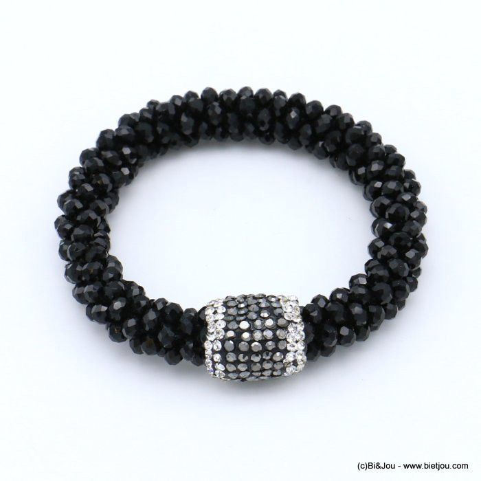 bracelet élastique cristal strass 0219531