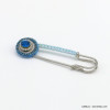 broche épingle à nourrice avec cristal et fil polyester pour femme 0620051