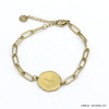 bracelet constellation POISSONS signe astro zodiaque acier inoxydable 0220032