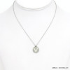 collier lettre initiale V acier inoxydable strass 0120583 collier lettre initiale V acier inoxydable strass 0120583