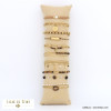 ensemble de 10 bracelets dorés scarabée feuille étoile pierre acier inoxydable femme 0221546 ensemble de 10 bracelets dorés scarabée feuille étoile pierre acier inoxydable femme 0221546