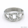 bracelet jonc maillon métal femme 0222032