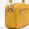 sac box Flora&Co simili-cuir grainé pompon tassel femme 0922053 jaune