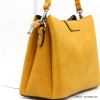 sac porte épaule Flora&Co simili-cuir grainé femme 0922054 jaune
