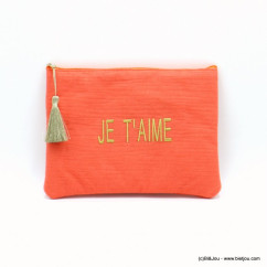 Pochette message pas cher hotsell