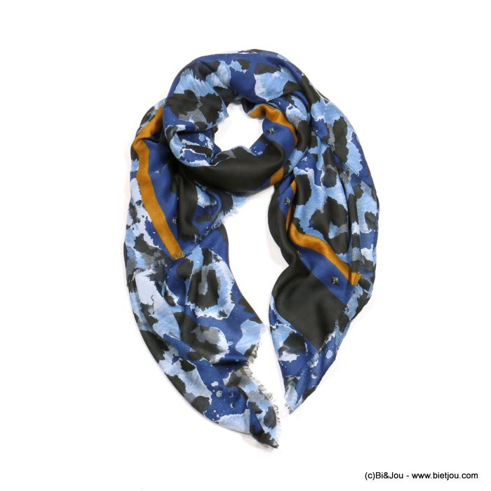 foulard motif léopard femme 0722527 foulard motif léopard femme 0722527