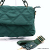 sac à main Flora&Co polyester satiné matelassé anse chaîne gros maillon 0922528 vert sac à main Flora&Co polyester satiné matelassé anse chaîne gros maillon 0922528 vert