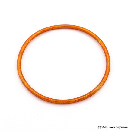 Bracelet bouddhiste fin coloré pour femme 0222093 orange