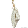 Sac à bandoulière chaîne coton tressé femme 0923024 blanc Sac à bandoulière chaîne coton tressé femme 0923024 blanc