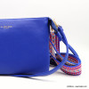 Sac simili-cuir Flora&Co souple grainé 3 compartiments double bandoulières femme 0923031 bleu foncé Sac simili-cuir Flora&Co souple grainé 3 compartiments double bandoulières femme 0923031 bleu foncé