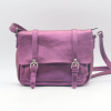 Sac gibecière simili-cuir métallisé Flora&Co 0924005 violet