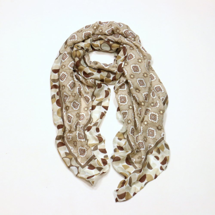 Etole motif vintage pois glitter femme 0724001 naturel/beige Etole motif vintage pois glitter femme 0724001 naturel/beige