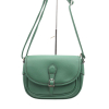 Sac porte épaule simili-cuir grainé Flora&Co femme 0924507 vert foncé