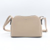 Sac porté épaule Flora&Co simili-cuir rigide 2+1 compartiments 0924009 beige