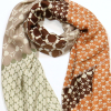 Étole Coton Viscose Motifs Géométriques Multicolores 0725017 marron Étole Coton Viscose Motifs Géométriques Multicolores 0725017 marron