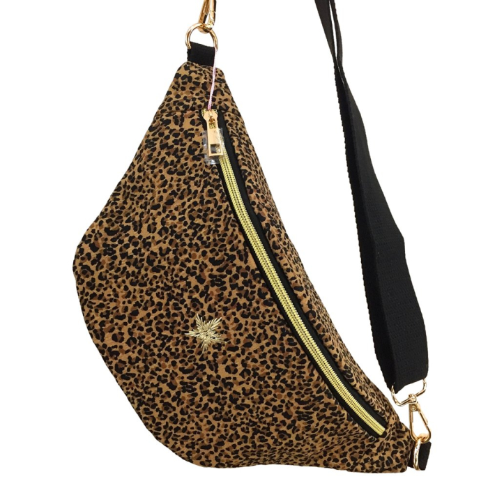 Sac Banane Imprimé Léopard Synthétique 0925007 cognac Sac Banane Imprimé Léopard Synthétique 0925007 cognac