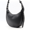 Sac porté épaule Flora&Co simili-cuir texturé demi-lune 0925013 noir Sac porté épaule Flora&Co simili-cuir texturé demi-lune 0925013 noir