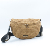 Sac banane Flora&Co paille papier 0925016 noir