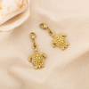 2 Charms Tortue Acier Inoxydable Dorée 0625013 doré