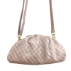 Sac porté épaule en cuir véritable 0925024 rose nude
