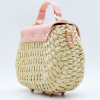 Sac porte épaule paille papier rabat similicuir Flora&Co femme 0924024 rose Sac porte épaule paille papier rabat similicuir Flora&Co femme 0924024 rose