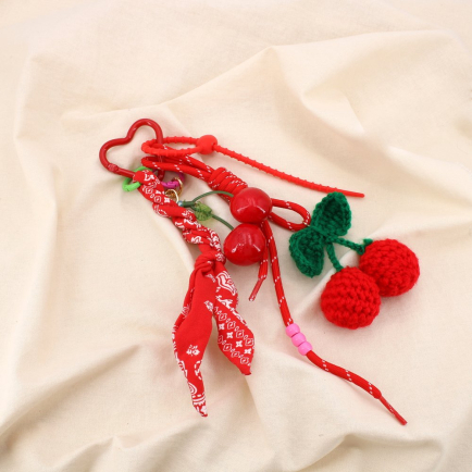 Bijou de sac cerises 0825024 rouge