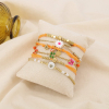 Ensemble 6 Bracelets Femme Acier Inoxydable 0225264 orange