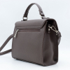 Sac à main Flora&Co style cartable simili-cuir rigide 0924011 marron chocolat
