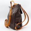 Sac à dos Flora&Co simili-cuir grainé 0924010 marron chocolat Sac à dos Flora&Co simili-cuir grainé 0924010 marron chocolat