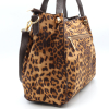 Sac porté épaule motif léopard velours Flora&Co 0925519 taupe Sac porté épaule motif léopard velours Flora&Co 0925519 taupe