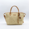 Sac à main Flora&amp;Co paille papier simili-cuir 0926 écru